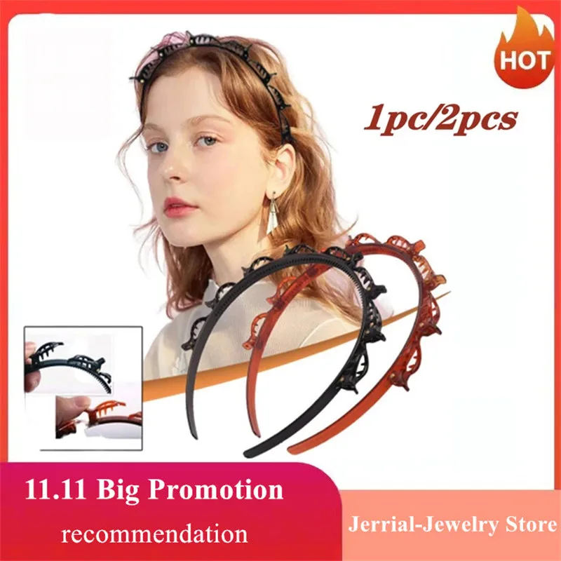 Magic Fashion Sweet Woman Girls Hair Tool Multilayer Plastic Hairpin Lady Convenient Summer Bridesmaid Wedding Makeup Hair Hoops