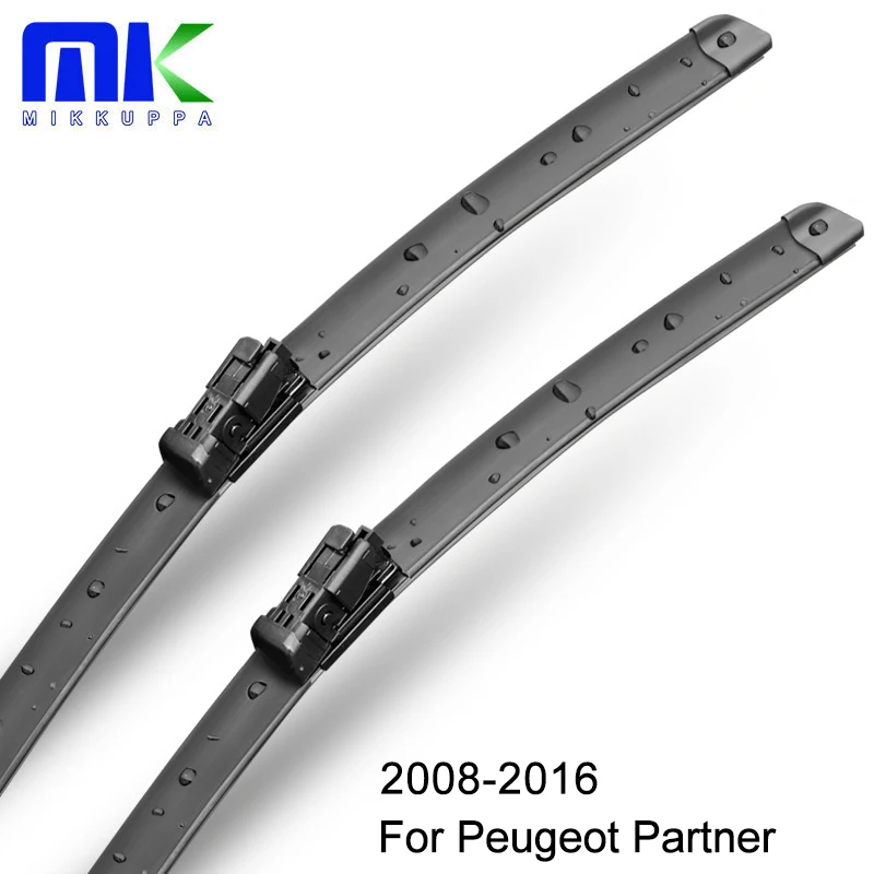 Щетки стеклоочистителя MIKKUPPA для Peugeot Partner II подходят к кнопкам 2008 2009 2010 2011 2012 2013 2014