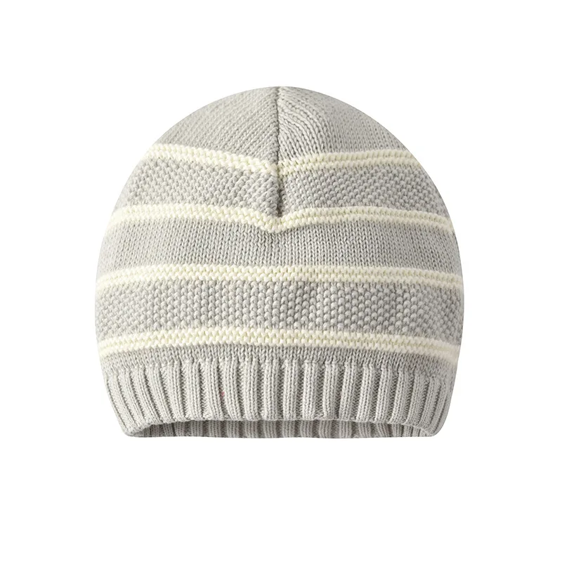 Autumn fashion knitted jumpsuit cotton grey sweater 2 sets Hooded ropa de baby Romper newborn Baby boy girls winter clothes