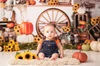 Mehofond Autumn Farm Photography Background Pumpkin Sunflower Baby Shower Birthday Party Backdrop Photocall Photo Studio ► Photo 2/6