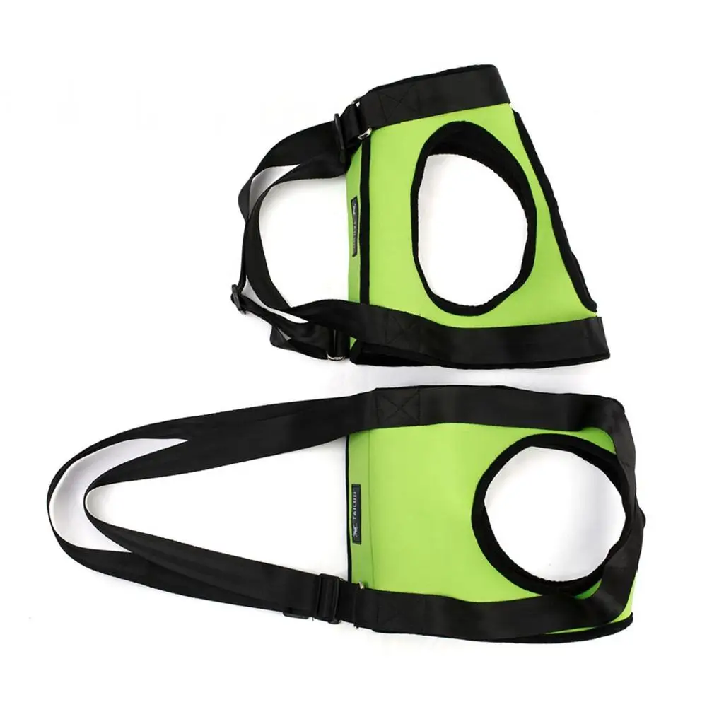 Green Front Legs Поводок для питомца собаки выйти ремешок жилет собака Лифт Поддержка подъема группа домашних животных помочь дорожный набор ошейник для собак поводок для собак - Цвет: Green Front Legs
