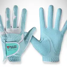 Пара женских гольф-перчаток Мягкая дышащая ткань из микрофибры с противоскользящими гранулами для левой правой руки