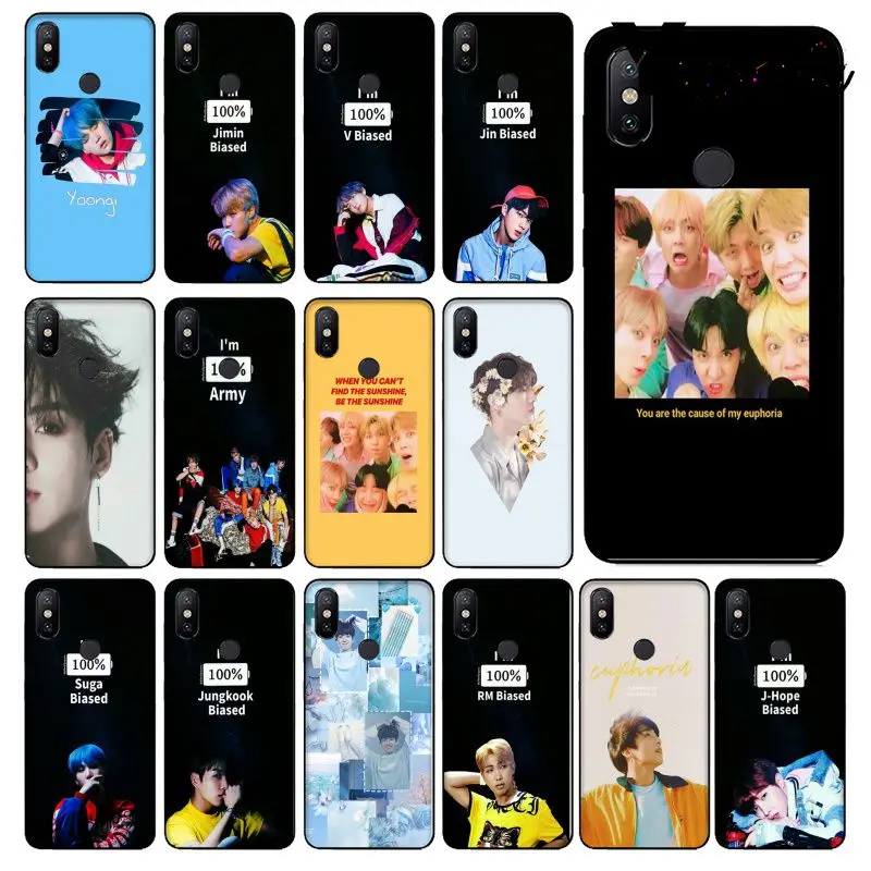 

Yinuoda KPOP Euphoria Jungkook Luxury Phone Cover for Xiaomi Mi 6 8 8 SE Note 3 Mi Note 3 Mix 2 2s Resmi 5 Coque Shell