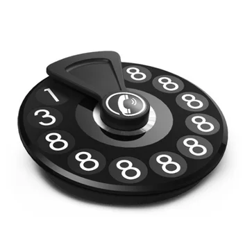 

emporary Parking Card Phone Number Card Plate Hidden Telephone Number Car Parking Card Stop Auto Accessories Car Styling
