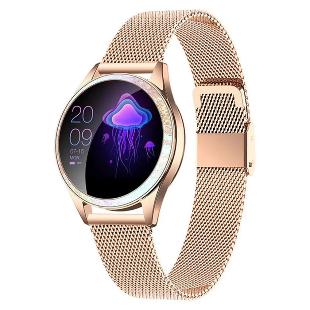 KW20 Smart Watch Women IP68 Waterproof Heart Rate Monitoring For Android IOS Fitness Bracelet Smartwatch