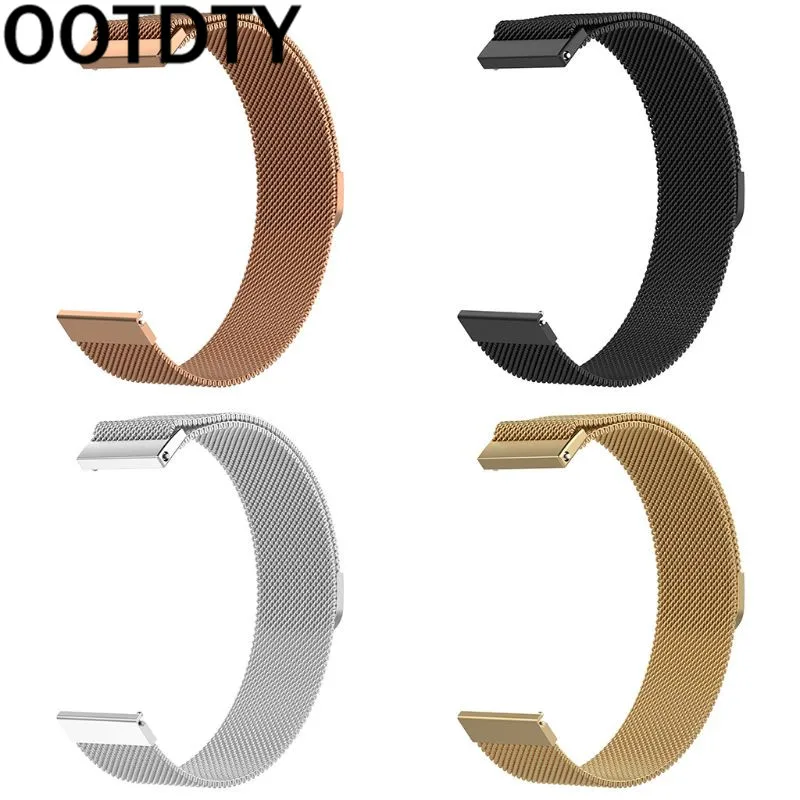 Smart Wrist Band Watchband Fashion Stainless Replacement Magnetic Strap Band for Huawei GT/Honor Magic/Ticwatch Pro Watch Band Smart Wrist Band Watchband Fashion Stainless Replacement Magnetic Strap Band for Huawei GT/Honor Magic/Ticwatch Pro Watch Band