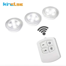 Затемняемый Светодиодный светильник под шкаф для спальни гардероб кухонный пульт дистанционного управления COB светодиодный светильник для ванной комнаты Ночной светильник с датчиком