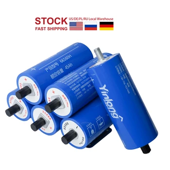 

6PCS LTO battery 2.3V 30Ah Original Grade A 66160 2.4V Lithium Titanate cell YINLONG EU US 3-7days delivery 12V 24V 48V EV RV