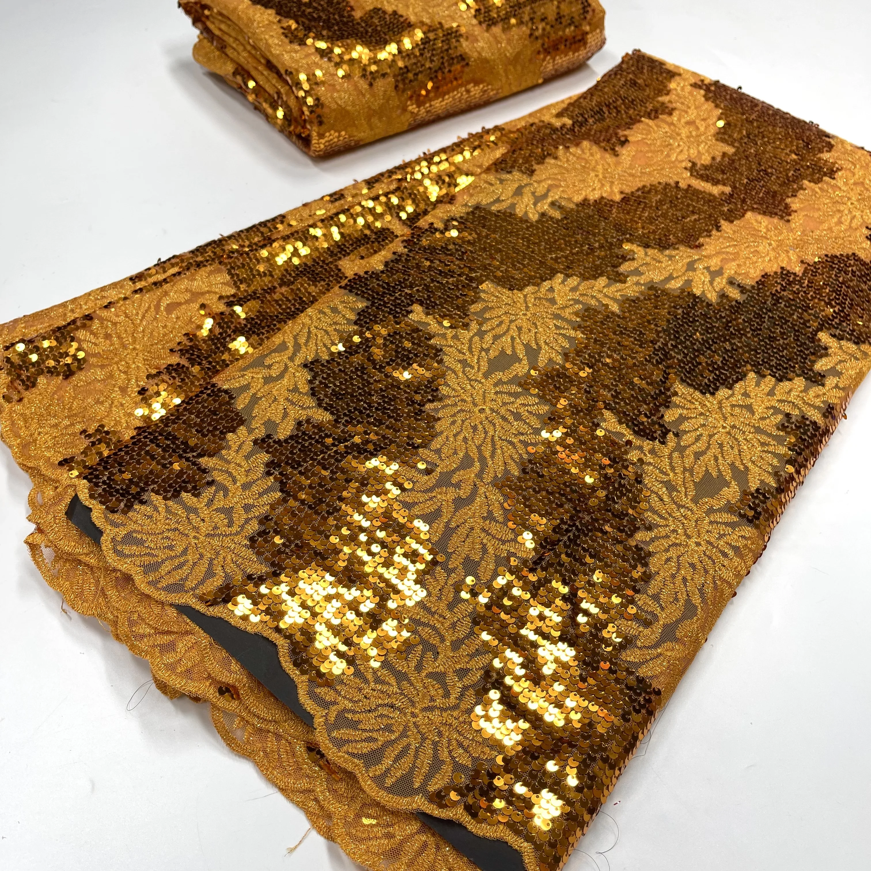 

5 ярдов, французское Сетчатое кружево, африканская текстурированная тюль, сетчатая ткань с блестками, модная повседневная и случайная традиционная одежда