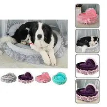 

Reliable Pets Nest Eye-catching PP Cotton Detachable Pad Dog Princess House Pets House Pets Sleeping Bed