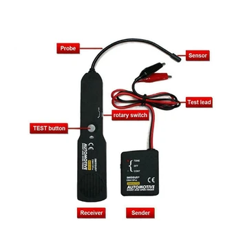 

EM415PRO Automotive Cable Wire Tracker Short & Open Circuit Finder Tester Car Vehicle Repair Detector Tracer 6-42V DC