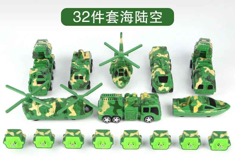 Sanjia гибкий герой боевой команды морской Легион играть Собранный дом самолет автомобиль Магнитный строительный 6059