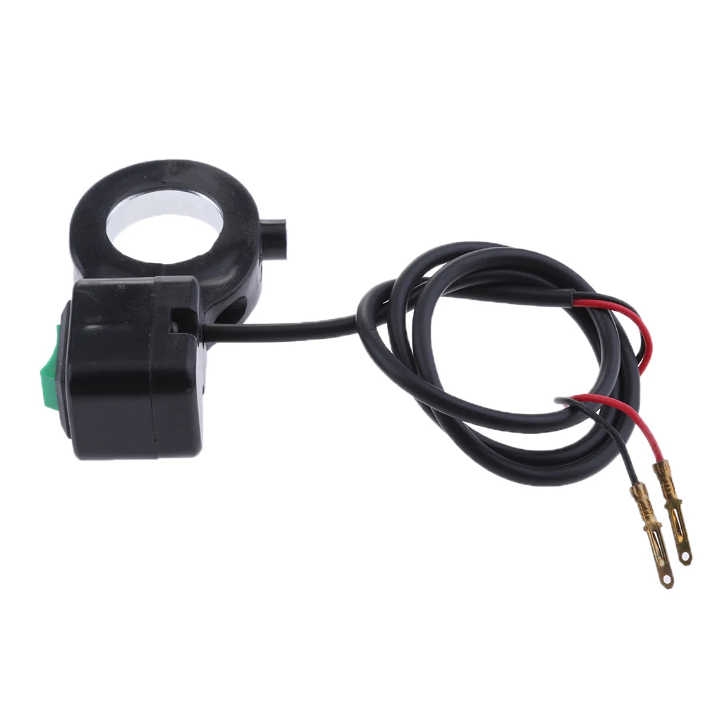 Motorbike ATV Handlebar Hazard Light ON OFF Kill Switch Button 7/8