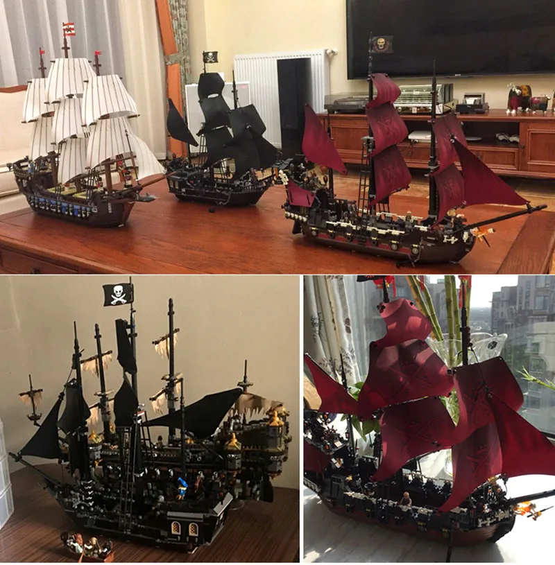

DHL pirates of the caribbean 16006 16009 16002 Black Pearl ship 16016 22001 16042 4195 70618 model building kits blocks