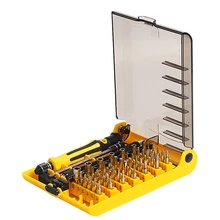 Прецизионный 45 в 1 Многоцелевой Магнитный Набор отверток для рук, набор бытовых ручных инструментов, инструменты для ремонта открывания телефона