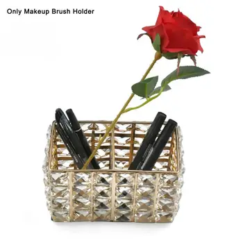 

2 Slot Multi-function Makeup Brush Holder Household Brushes Makeup Holder Case for Women Brush Organizer Makeup Tools