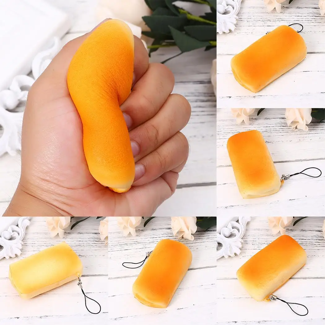 Danish Bread Slow Rising Squishies Scented Cute Kids/Adults Reliever 1 pcs Toys Squishy Squeeze Charm Toy | Игрушки и хобби