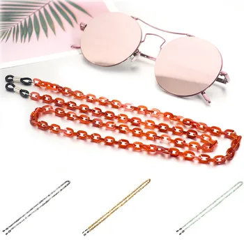 

Colorful Acrylic Blend Sunglasses Strap Eyeglass Chain Reading Glasses Chain String Holder Neck Cord Eyewear Glass Necklace #L20