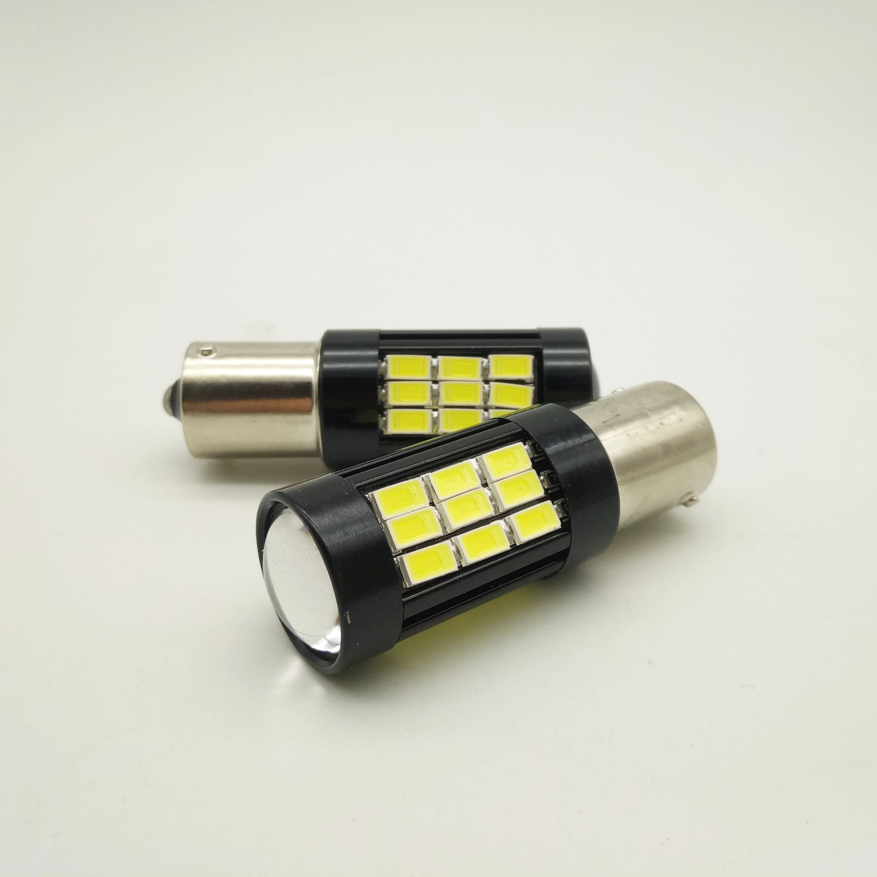 10 шт. 1156 светодиодный автомобильный светильник 5730 29SMD светодиодный Белый S25 BA15S 12 в автомобильный светильник, источник сигнала парковки, задний светильник для автомобиля