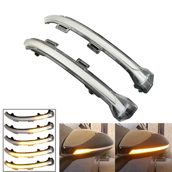 

Flowing Turn Signal Lights Dynamic LED Indicator Blinker Crystal For VW Volkswagen Golf 7 R 7.5 GTI7 TouranL Sportsvan