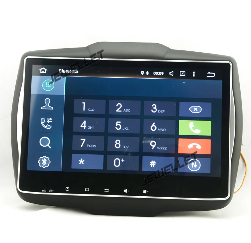Sale 10.1" Quad core Android 9.0 Car GPS radio Navigation for Jeep Renegade 2015-2017 with 4G/Wifi DVR OBD 1
