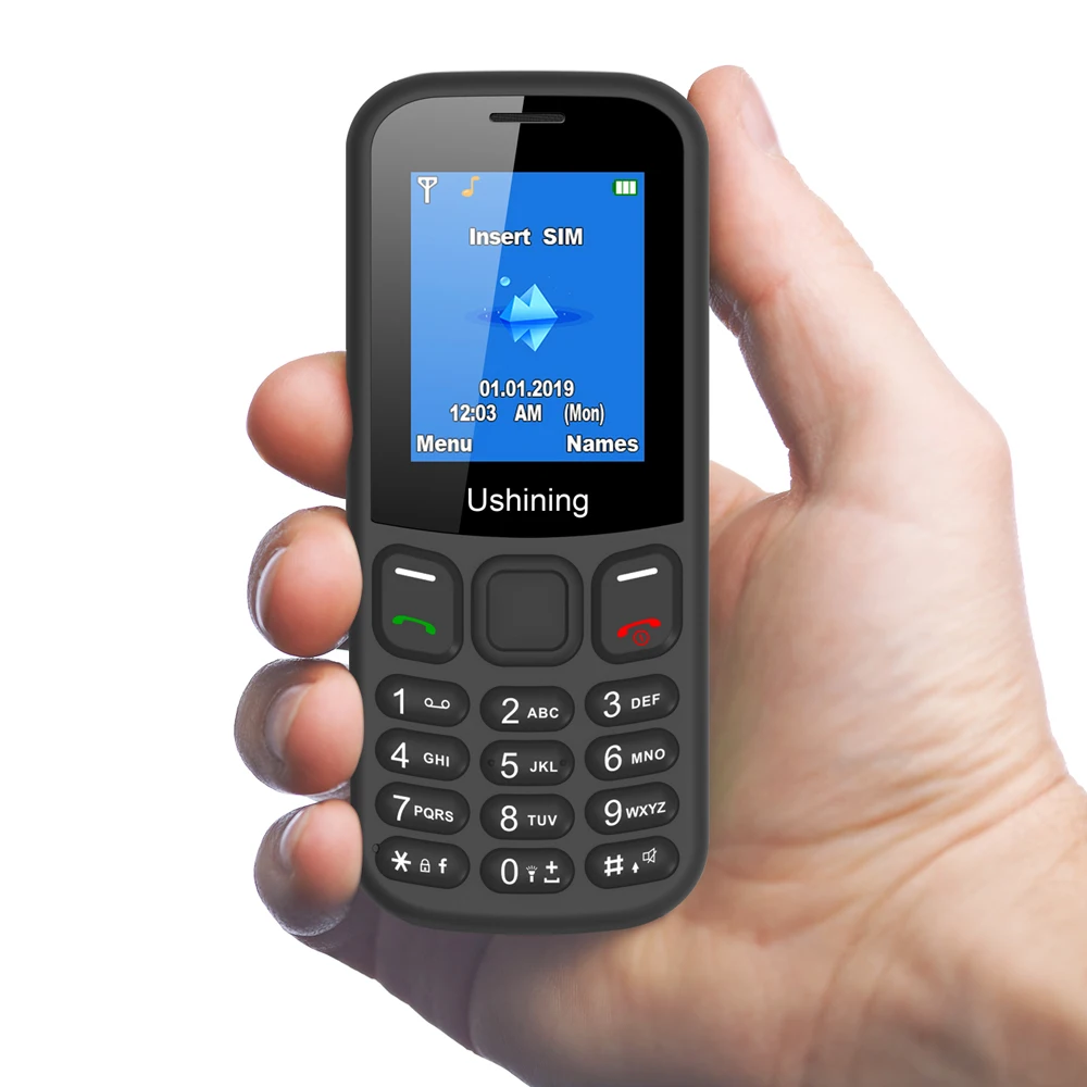 Новый мобильный телефон GSM Basic Pay разблокированный с функцией SIM карты светильник