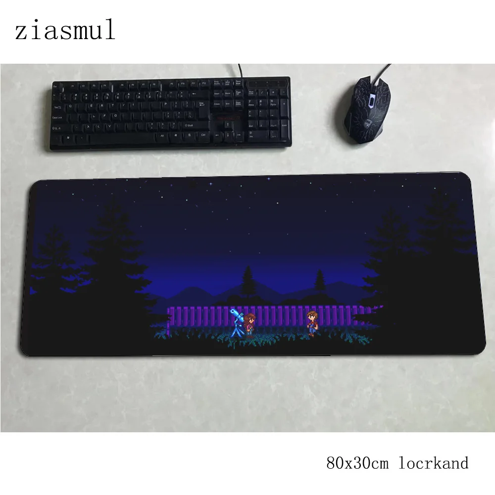 Stardew valley padmouse 80x30 см игровой коврик для мыши с изображением игры HD с узором коврик для мыши геймер компьютерный стол Новое крутое коврик ноутбук с алюминиевым корпусом коврик для мыши ПК