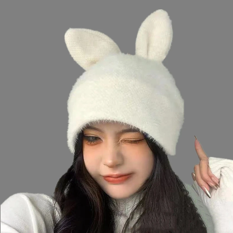 Bunny hat beanie Clearance