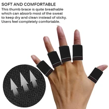 10 шт Спортивная пальцевая шина, эластичный пластырь, удобный защитный кожух, поддержка, эластичные спортивные протекторы для пальцев для баскетбола, защитный пластырь