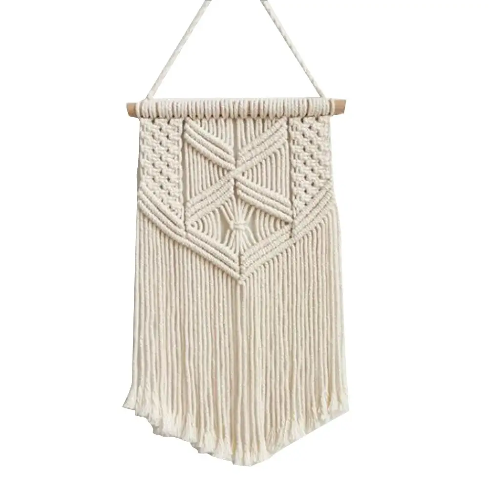 Wall Hanging Tapestry Boho Chic Macrame Cotton Rope Bohemian Tapestry Home Décor