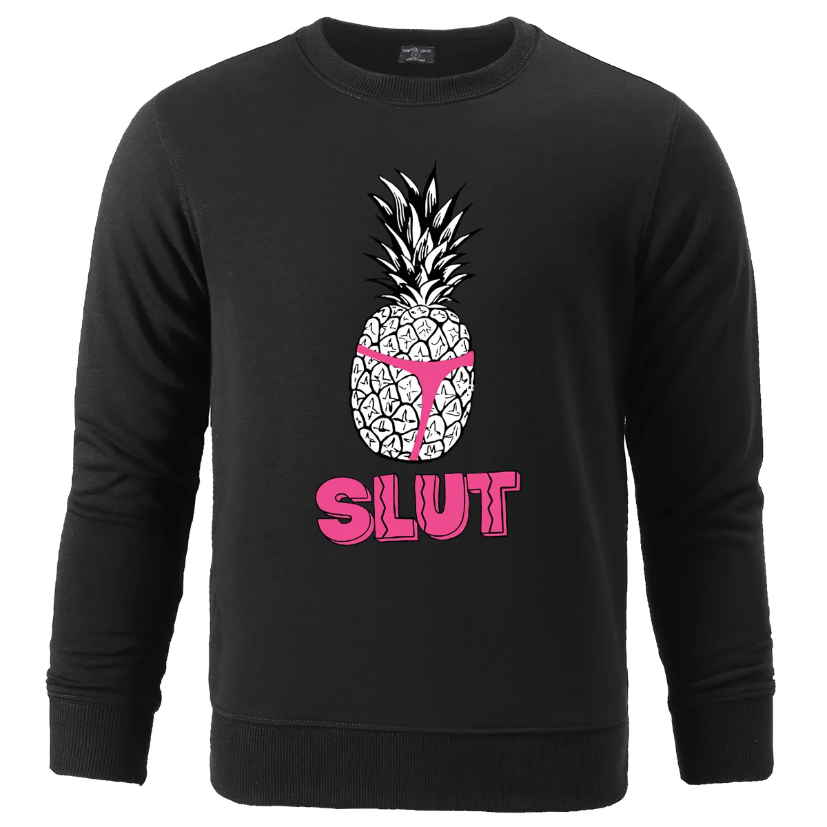 Pineapple Funny Autumn Winter 2019 Hot Sale Hoodies New Hip Hop Fashion Streetwear Mens Long Sleeve 5