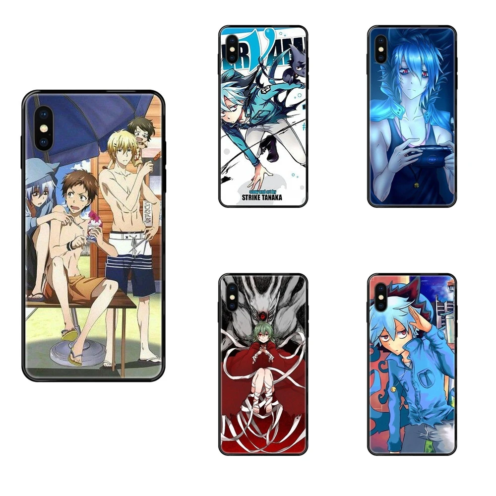 Роскошный черный мягкий чехол Kuro Servamp Kuronyan для Galaxy A5 A6 A7 A8 A10 A10S A20 A20S A20E A21S A30S A40 A50 |
