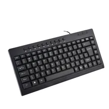 VOBERRY USB Водонепроницаемая стандартная клавиатура настольная клавиатура черная Офисная Клавиатура с эргономичной клавиатурой 87 Keycaps для ПК