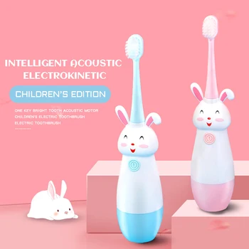 

Children Electric Toothbrush Baby Child Soft Fur Waterproof Sonic Automatic Toothbrush Cartoon Small Head Brush