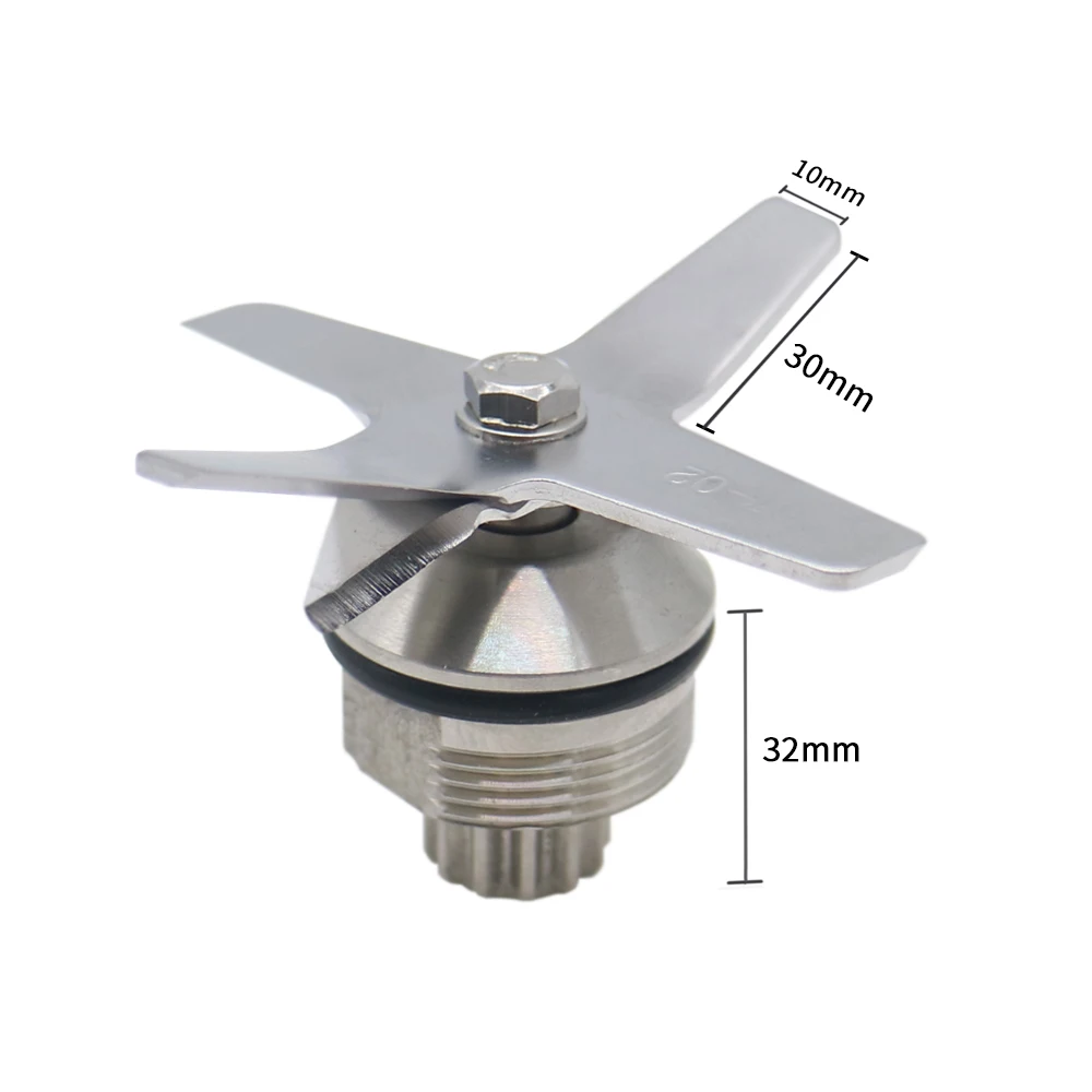 Cutting TWK 767 800 Knife Ice Crusher Blades and 767 800 Stainless Steel Hardened Six Mixing 2PCS for Vitamix Blender Parts