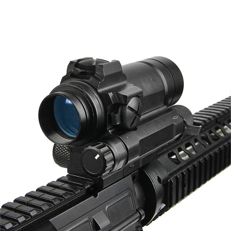 M4 Красный точка зрения комбинированный прицел для 20 мм Rail AR автомат АК прицел для активного отдыха и охоты Охотничья винтовка с оптическим прицелом страйкбол