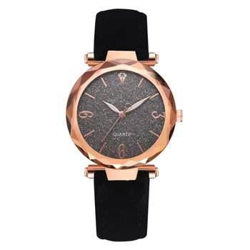 

Nylon Belt Quartz Watch Women Three-eye Section Quartz Watches Metal Fashion Belt Watch Leather Strap Casual hot sale