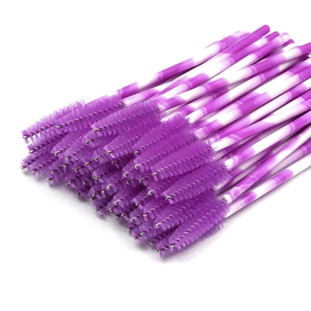 

2 Bags/lot Disposable Eyelash Brush Make Up Brushes Eyelash Brush Disposable Mascara Wands Applicator Eye Lash Cosmetic Brushes