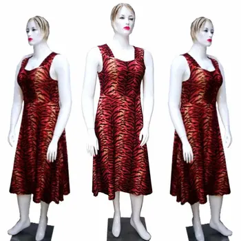 

2020 New African milk silk material Dashiki Dress For Lady