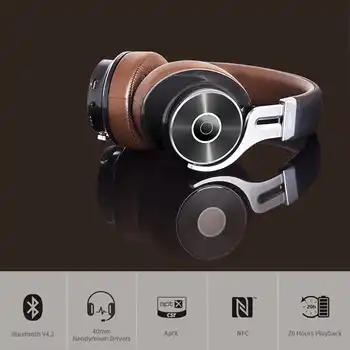 EDIFIER W855BT Over-ear Bluetooth Headphones HD Stereo Music Wireless Headphone BT 4.1 with Mic 3.5mm AUX Cable Gaming Headset