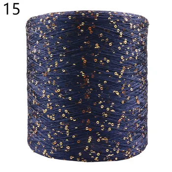 

300g natural silk colorful unique 3mm sequins knitting yarn skein cashmere crochet yarn for knitting knit thread