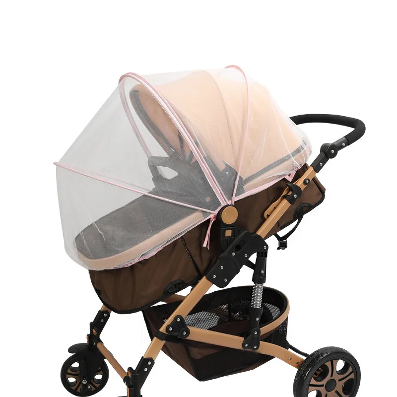 Unversal Stroller Mosquito Net For Baby Skin Protector Extra Fine Holes Mosquito Net to Protect Against Mosquitos and Wasps baby stroller accessories diy	 Baby Strollers