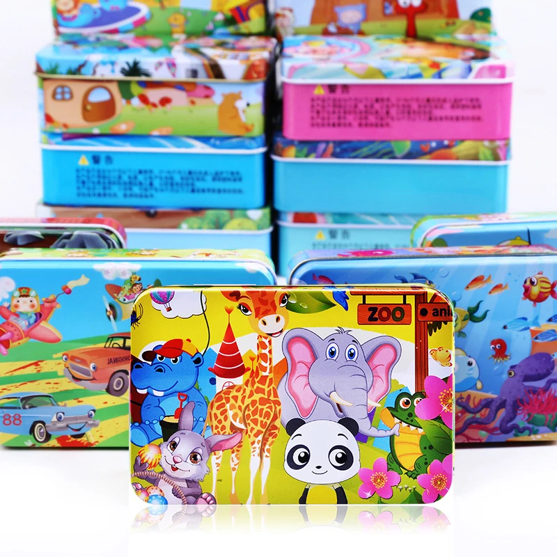 Hot 100 Pieces Wooden Puzzle Kids Cartoon Jigsaw Puzzles Baby Educational Learning Interactive Toys for Children Christmas Gifts Hot 100 Pieces Wooden Puzzle Kids Cartoon Jigsaw Puzzles Baby Educational Learning Interactive Toys for Children Christmas Gifts