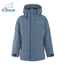 ICEbear новое зимнее Мужское пальто Высокое качество мужские парки брендовая одежда MWD19959I