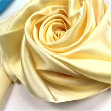 16m/m Plain Colors Silk Satin Fabric for Making Dress 44"