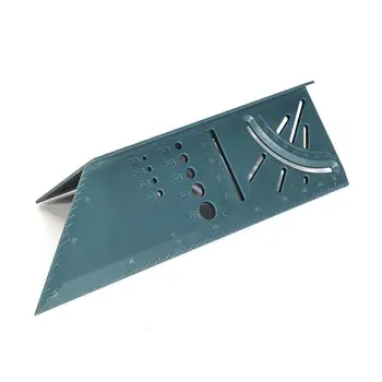 

3D Angle Measuring Ruler Multi-function Ruler 45 Degrees 90 Degrees