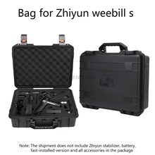 Sacchetto di immagazzinaggio Valigia a prova di Esplosione Scatola di Custodia da trasporto per Zhiyun Weebill S PTZ Kit