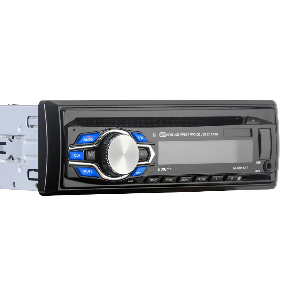 Автомобильный DVD плеер 1 Din 12 В автомобильный без рук Авторадио USB / SD/MMC/BT/AUX