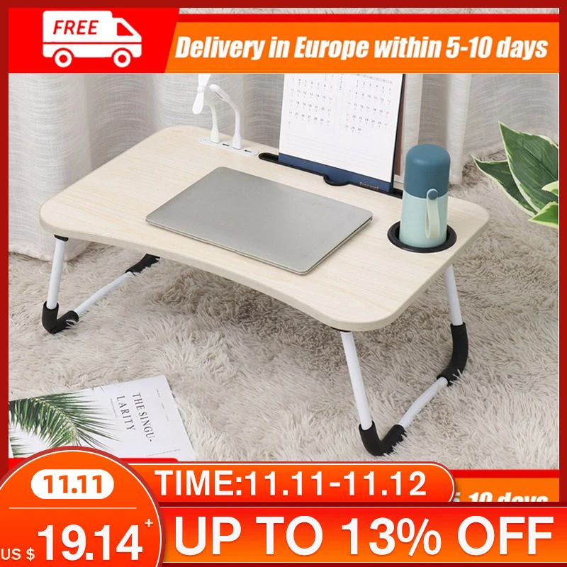 Color : Blue with Cup Holder/Tablet Holder/penholder/23 14 Inches Oversized Notebook Stand Foldable Computer Desk Computer Desks Multifunctional Laptop Bed Table Color : Blue with Cup Holder/Tablet Holder/penholder/23 14 Inches Oversized Notebook Stand Foldable Computer Desk Computer Desks Multifunctional Laptop Bed Table