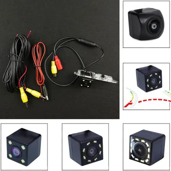 

4 8 12 LED Fisheye CCD Night Vision Rear View Camera Waterproof Parking For Honda Civic 2003 2004 2005 2006 2007 2008 2009